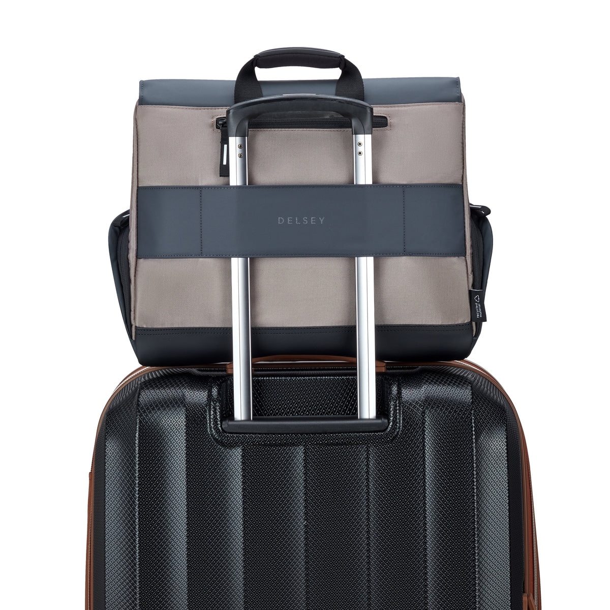 SECURFLAP | Sac Messenger marron