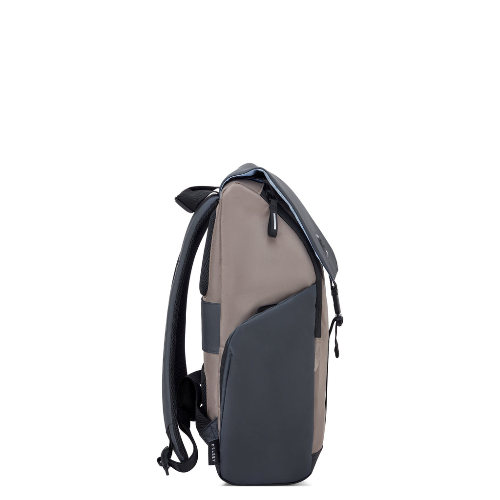 SECURFLAP | Sac à Dos à Rabat 22L marron