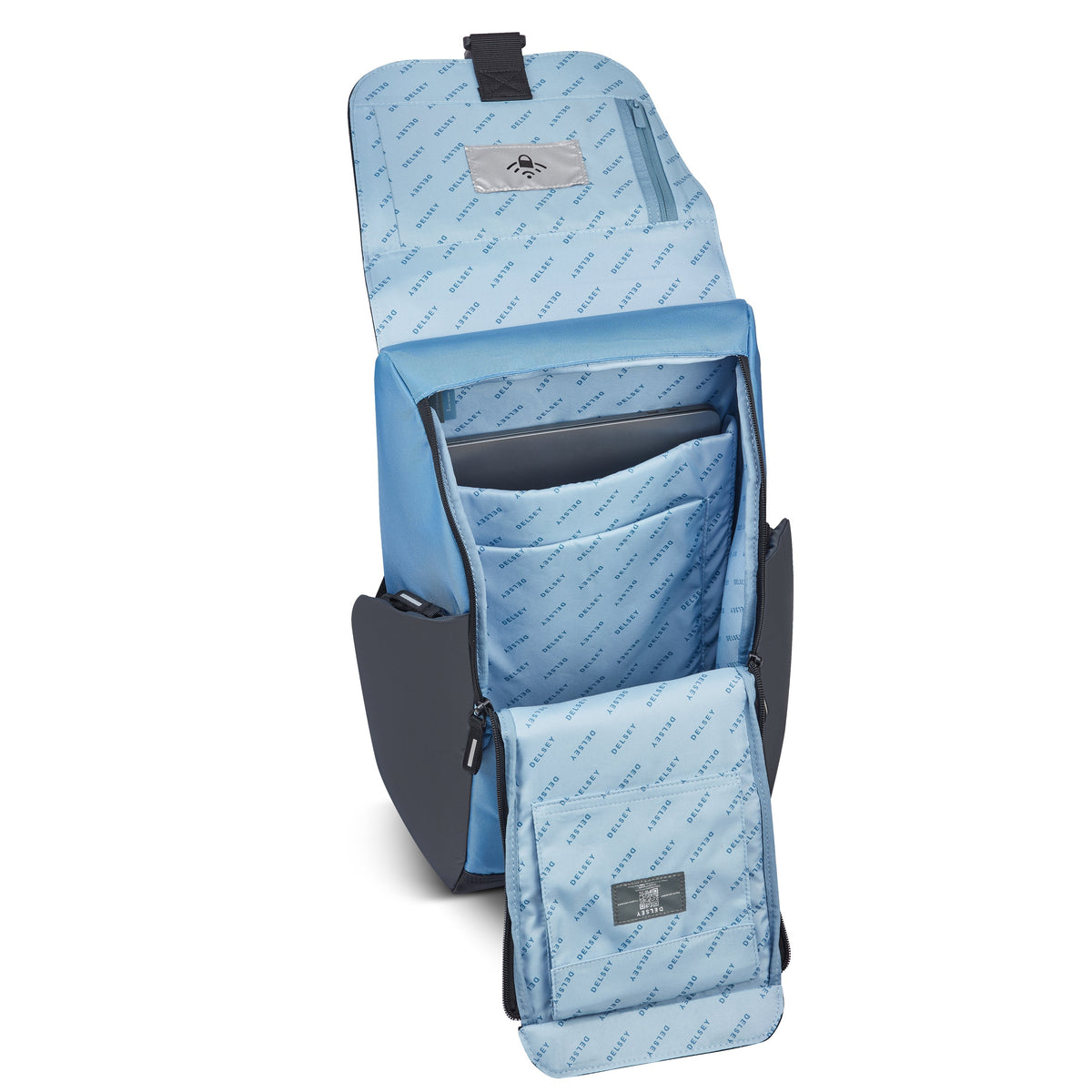 SECURFLAP | Sac à Dos à Rabat 22L blueberry