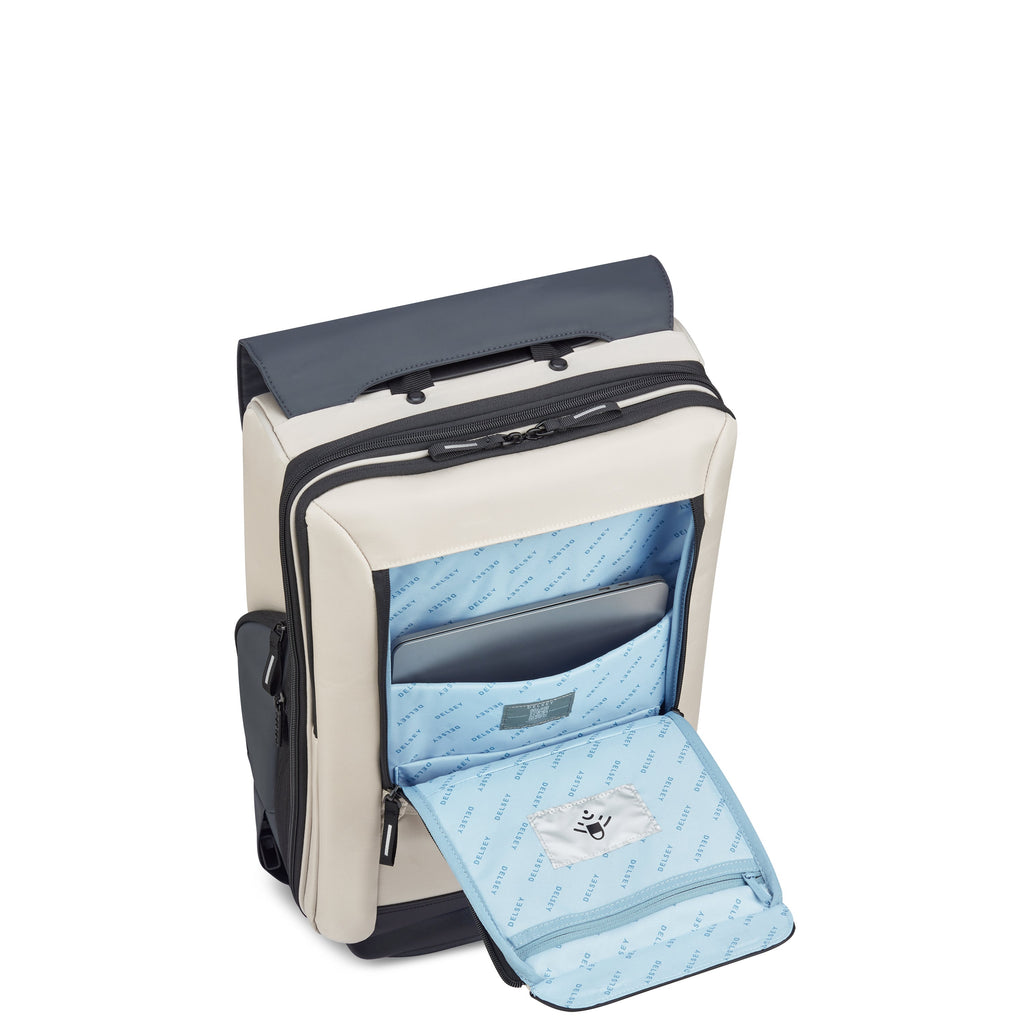 SECURFLAP | Sac à Dos Trolley Cabine 32L sable