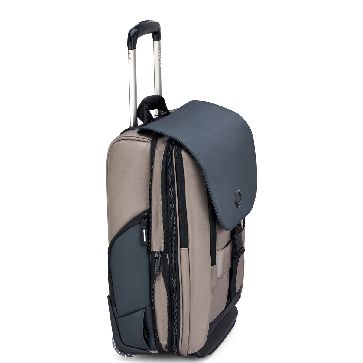 SECURFLAP | Sac à Dos Trolley Cabine 32L marron