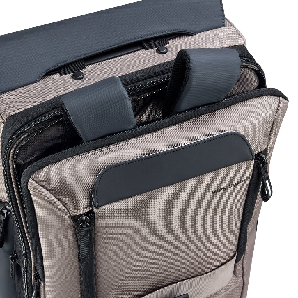 SECURFLAP | Sac à Dos Trolley Cabine 32L marron