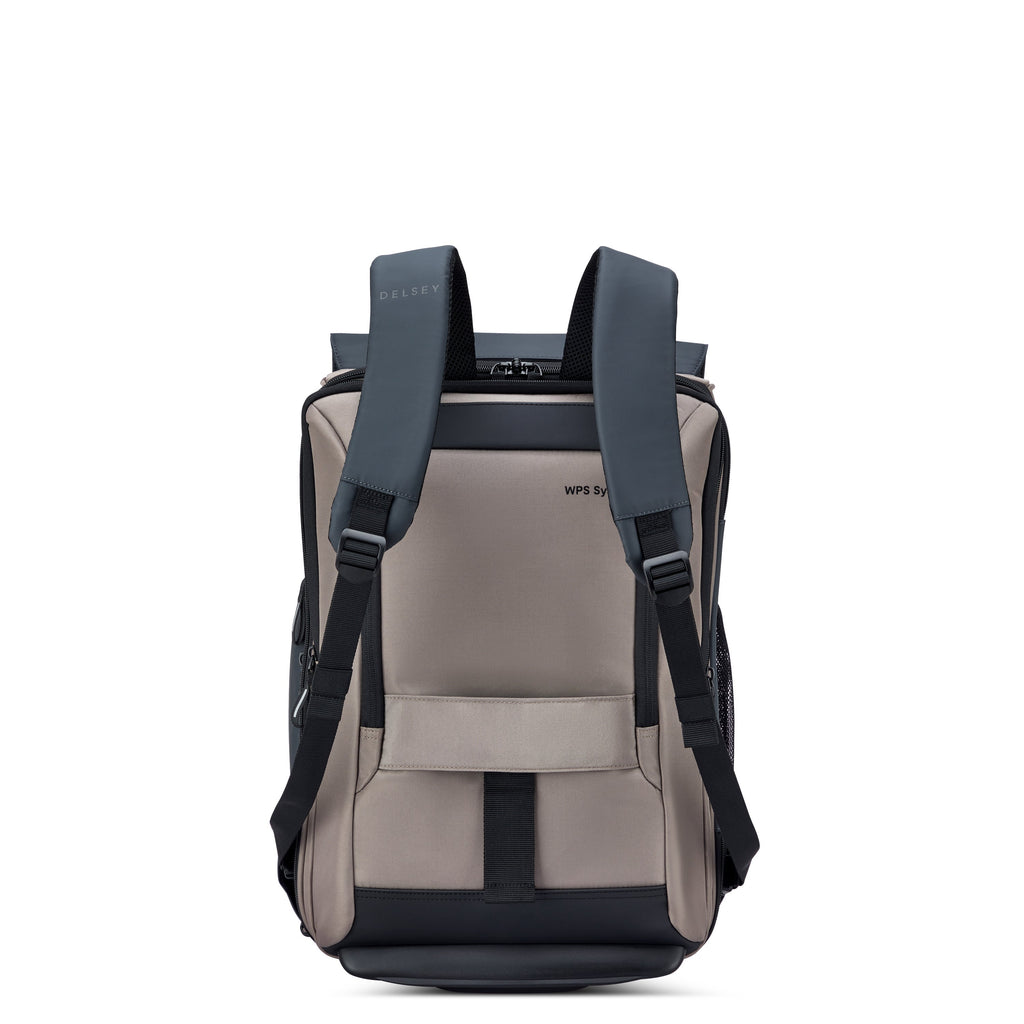 SECURFLAP | Sac à Dos Trolley Cabine 32L marron