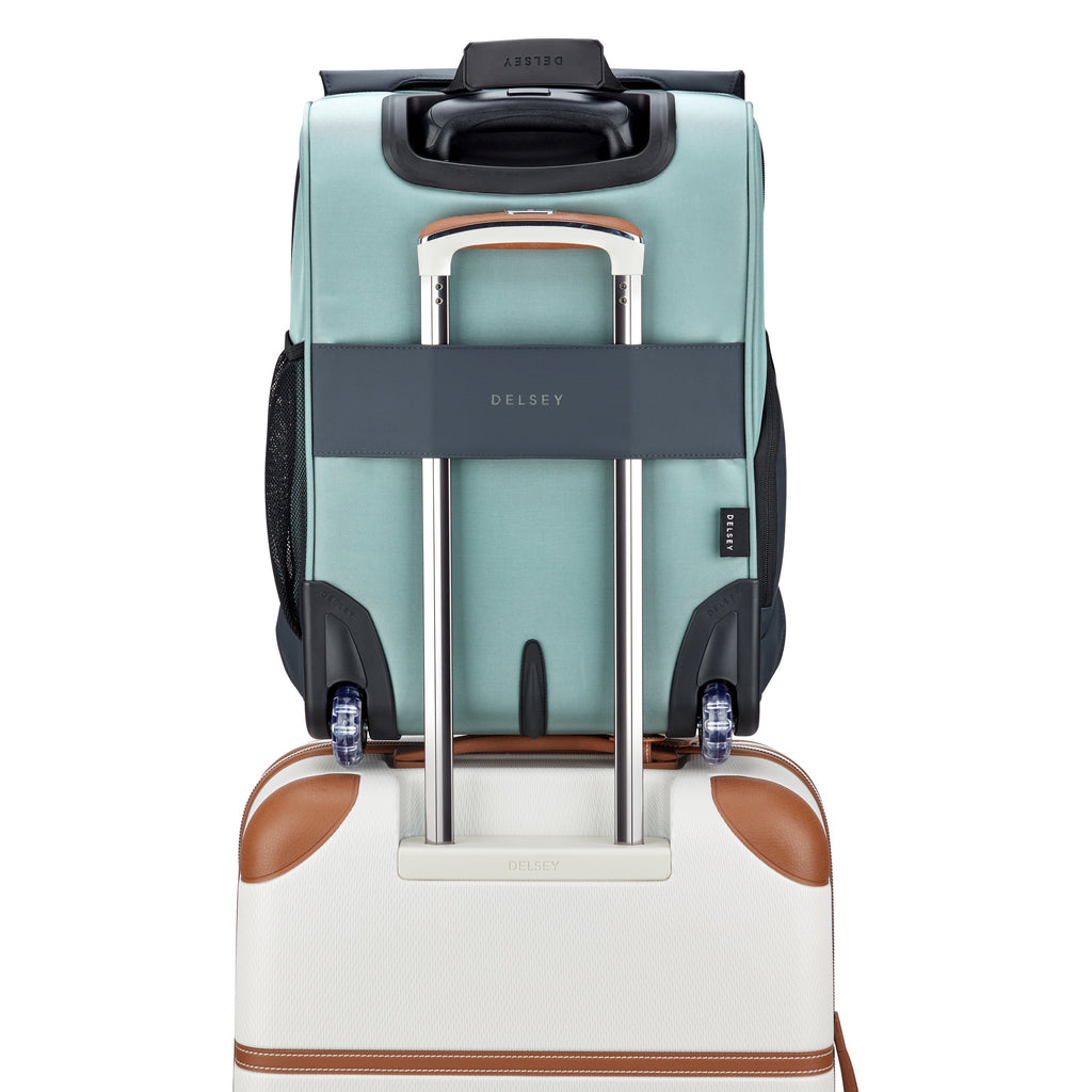 SECURFLAP | Sac à Dos Trolley Cabine 32L vert sauge