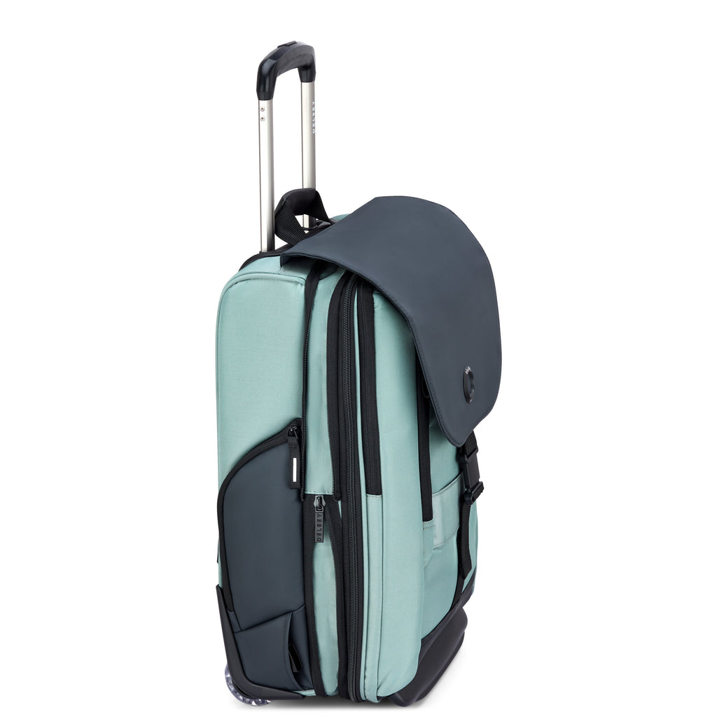 SECURFLAP | Sac à Dos Trolley Cabine 32L vert sauge