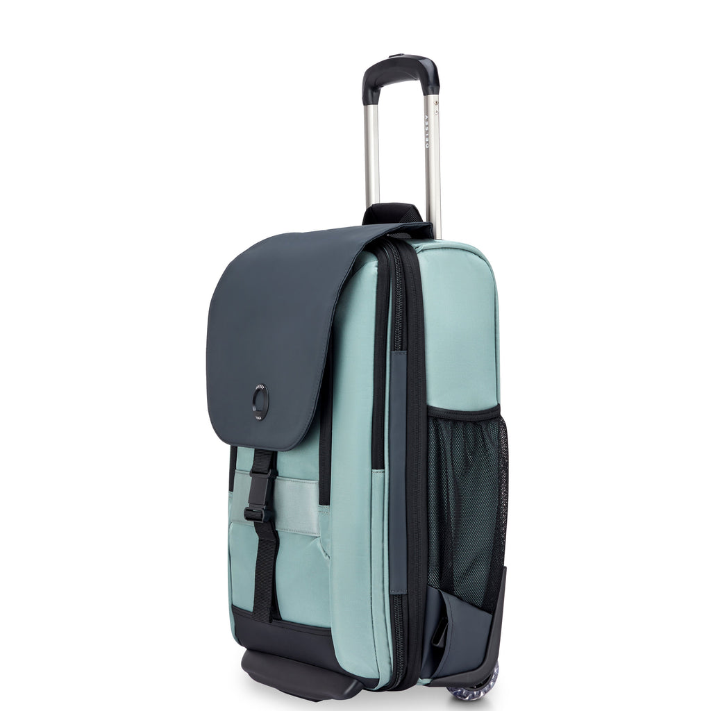 SECURFLAP | Sac à Dos Trolley Cabine 32L vert sauge