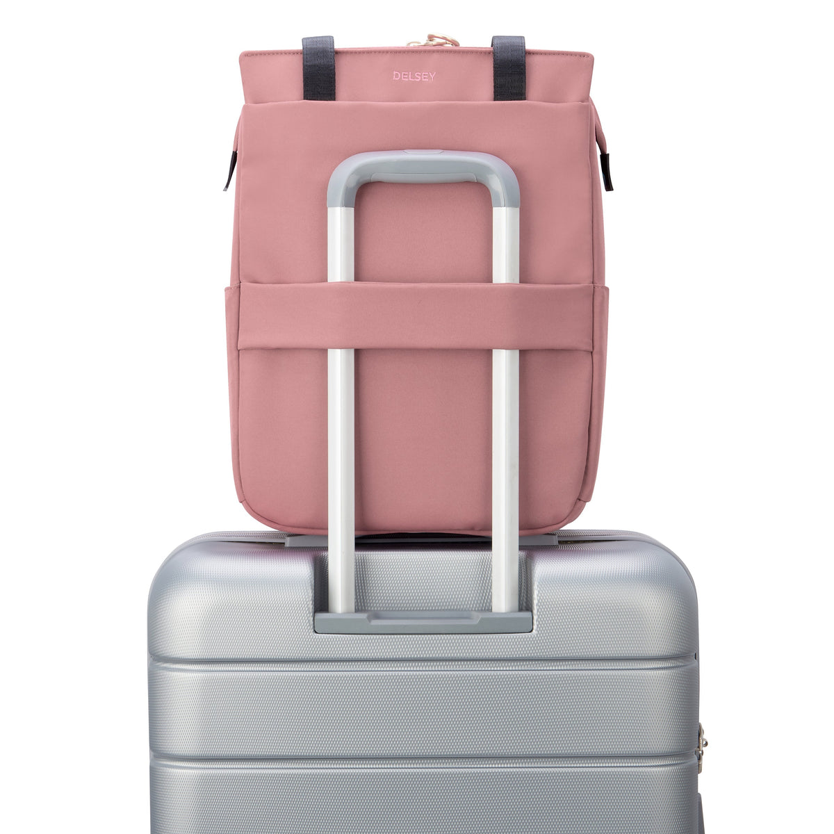SECURSTYLE | Sac Cabas 40 CM rose cendre