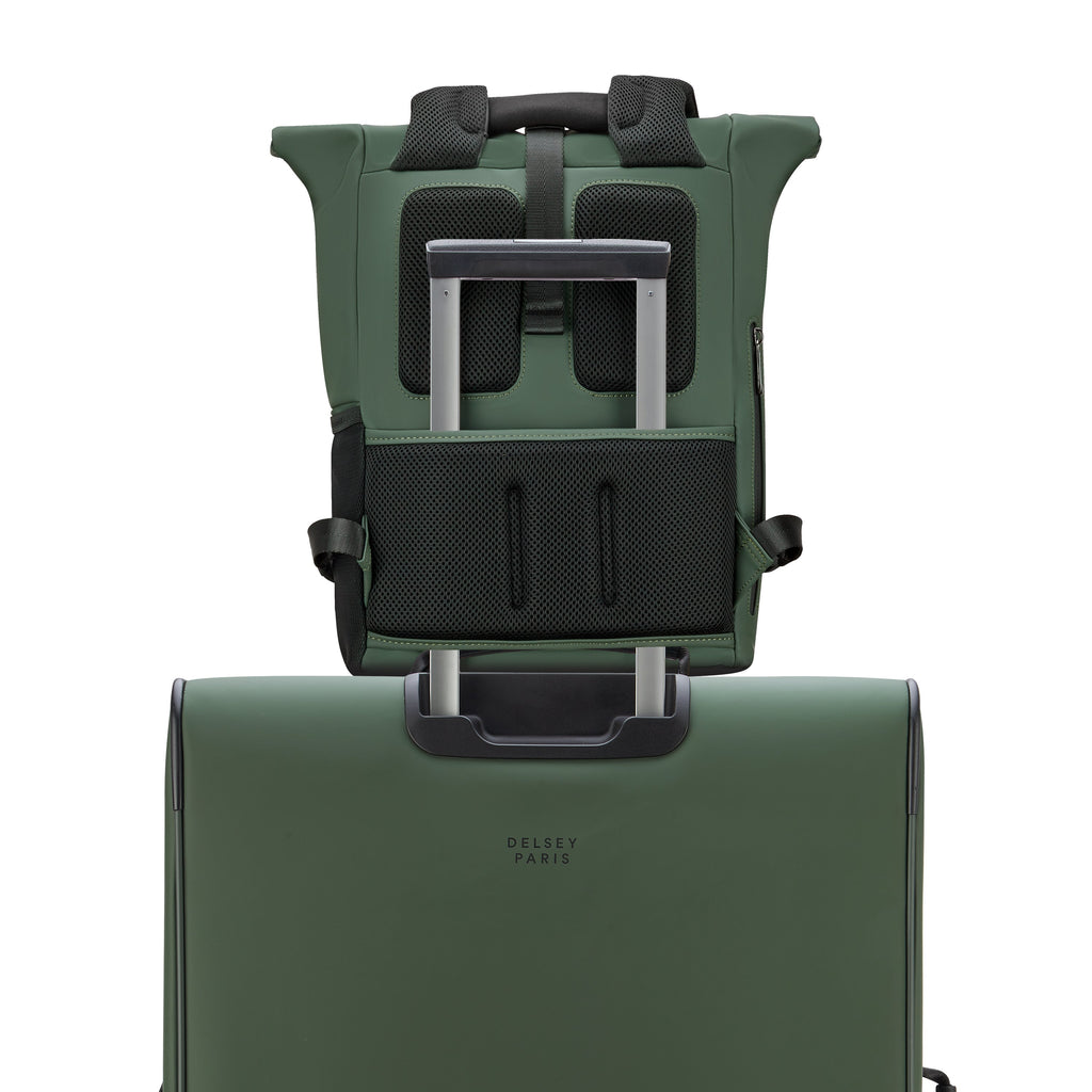 TURENNE SOFT | Sac à Dos Roll-Top 24L vert