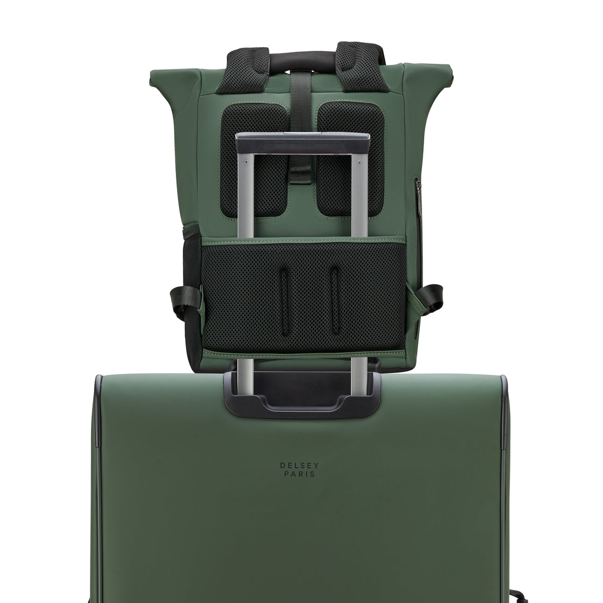 TURENNE SOFT | Sac à Dos Roll-Top 24L vert