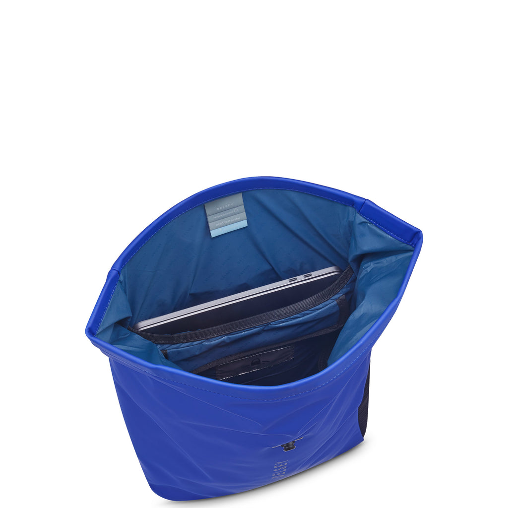 TURENNE SOFT | Sac à Dos Roll-Top 24L bleu electrique