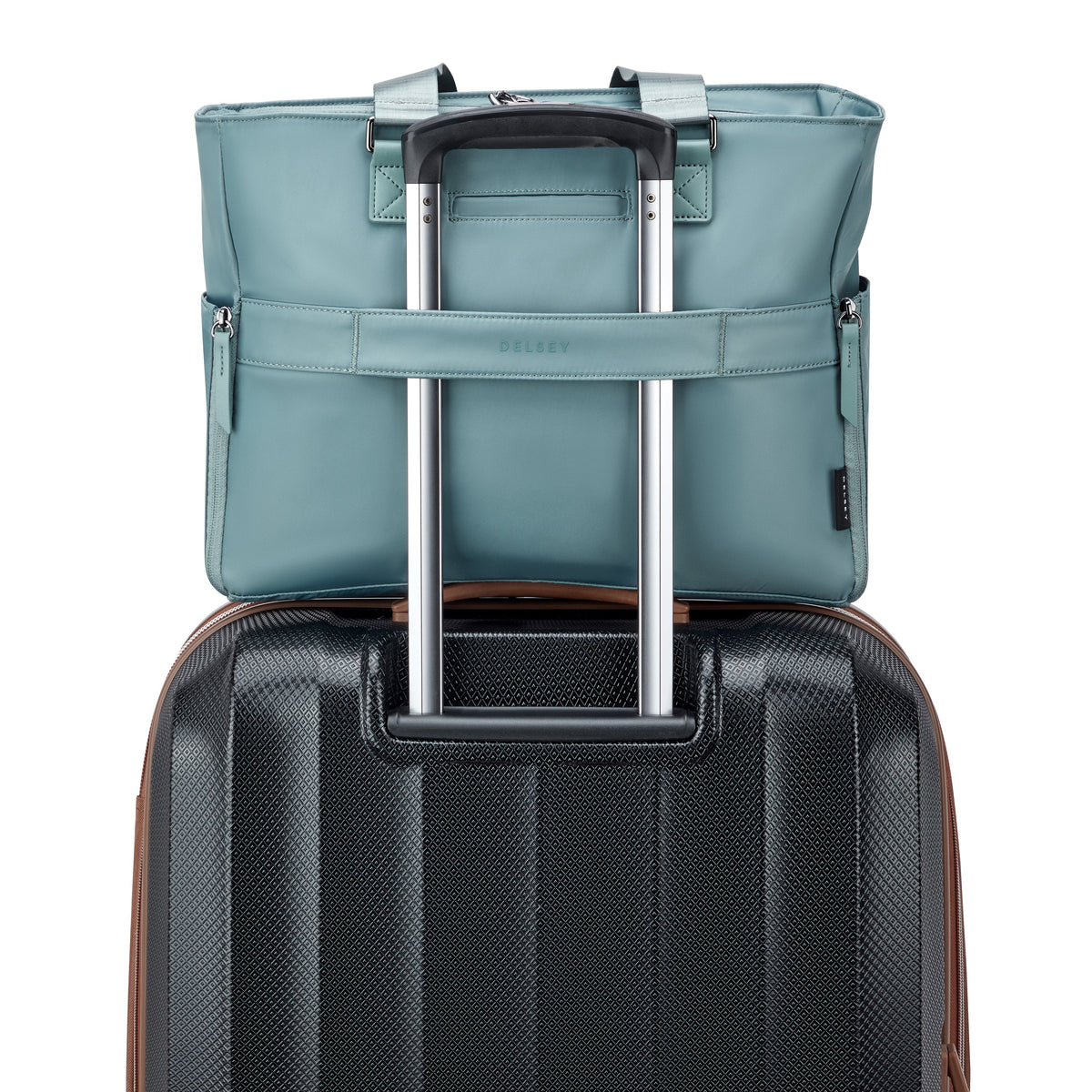 VICTOIRE | Sac Cabas 45.5 CM vert sauge