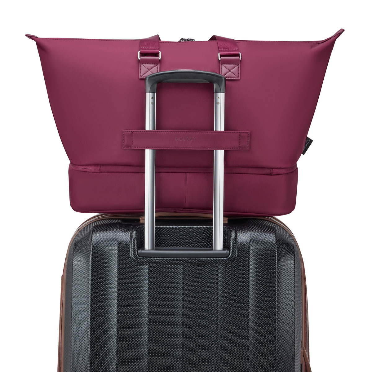 VICTOIRE | Sac Week-End Soute Medium 61 CM bordeaux