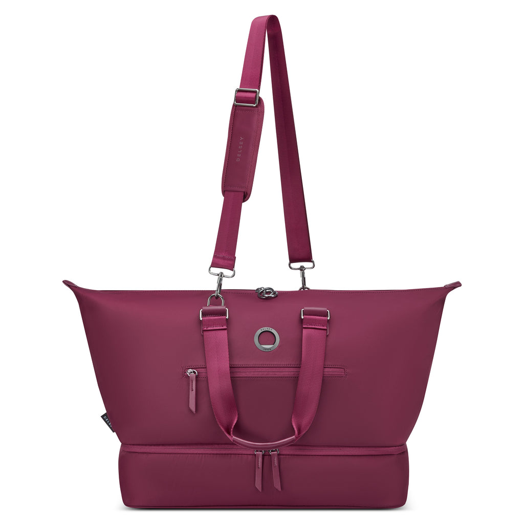 VICTOIRE | Sac Week-End Soute Medium 61 CM bordeaux